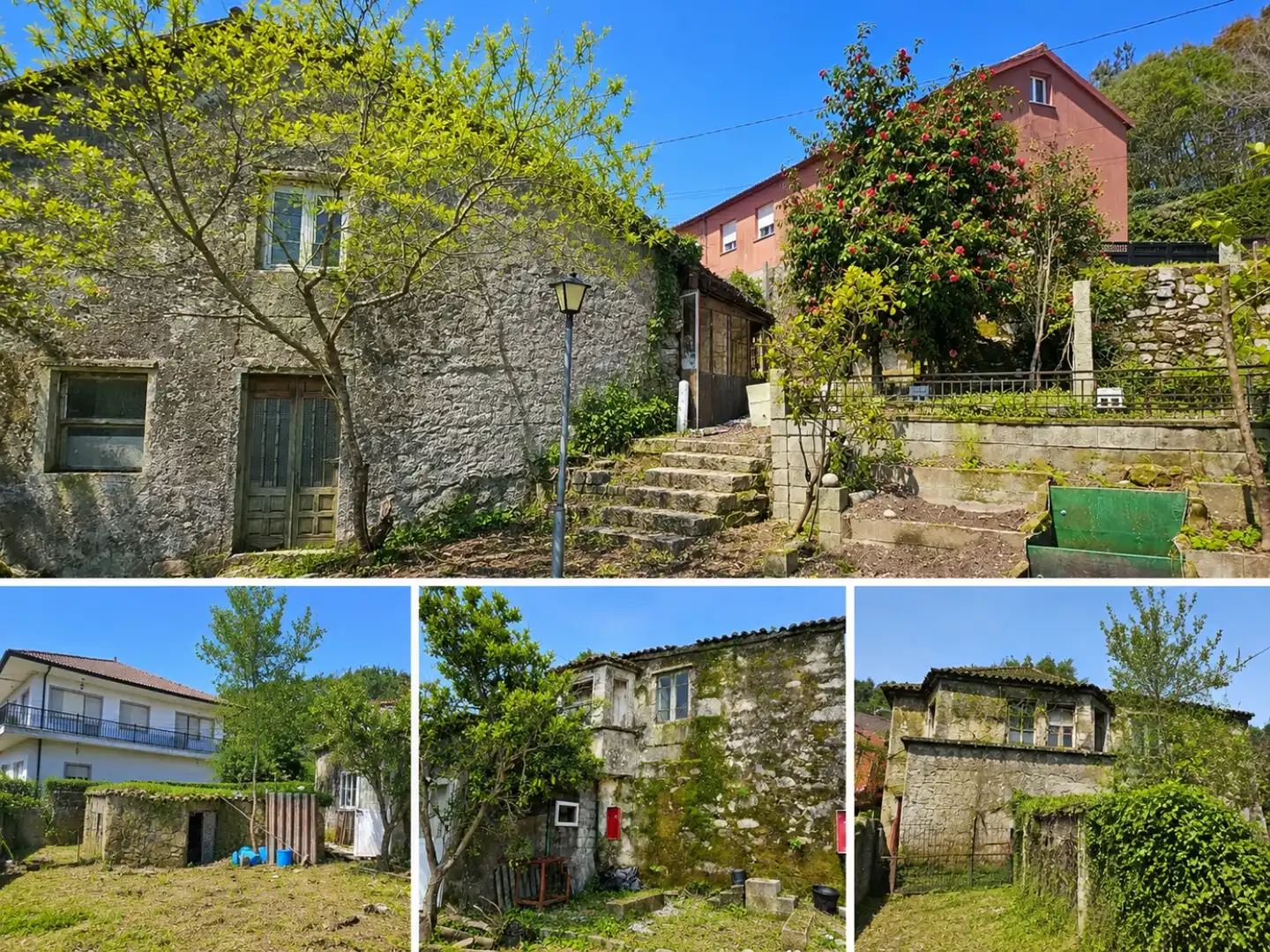 Vista exterior de Casa o chalet en venta en Pontecesures con Trastero