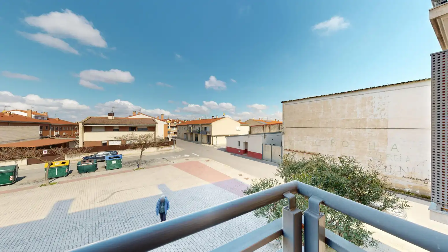 Vista exterior de Piso en venta en Caparroso con Calefacción, Parquet y Trastero