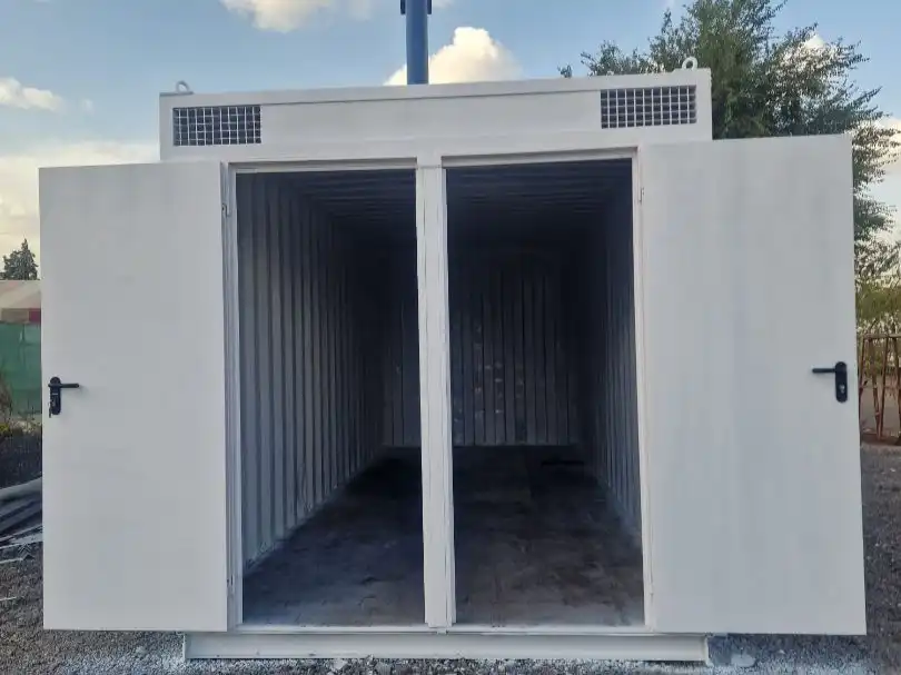Vista exterior de Trastero de alquiler en Madrid con Alarma