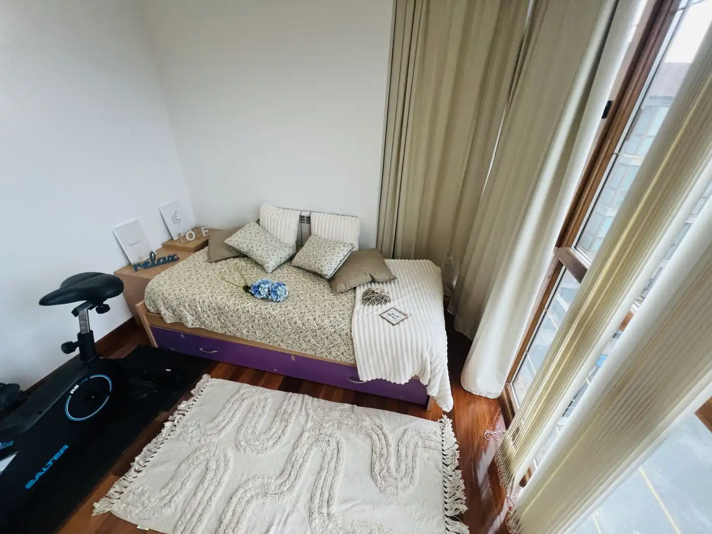 Bedroom of Flat for sale in Voto  with Heating, Parquet flooring and Furnished