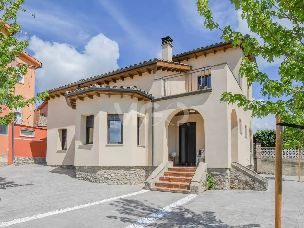 Vista exterior de Casa o chalet en venta en Les Masies de Voltregà con Parquet y Terraza