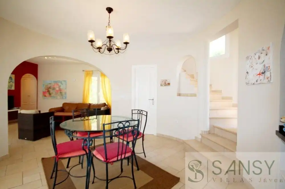 Dining room of Houses for sale in Jávea / Xàbia  with Air Conditioner, Heating and Terrace