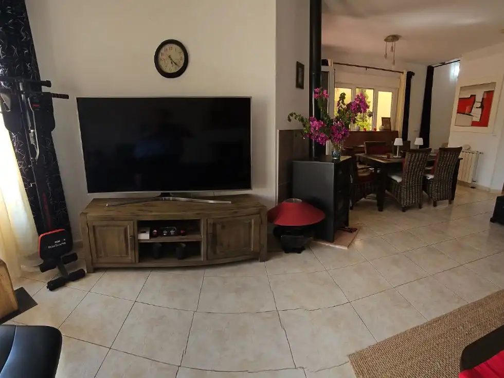 Living room of Houses for sale in Gata de Gorgos  with Air Conditioner, Terrace and Balcony