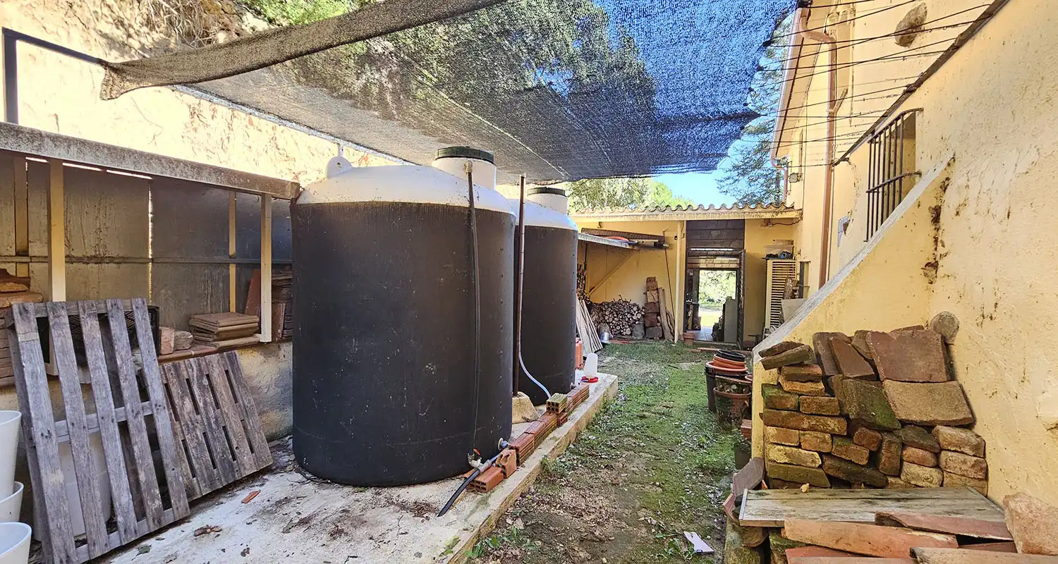 Jardín de Finca rústica en venta en Sant Celoni con Aire acondicionado, Calefacción y Jardín privado