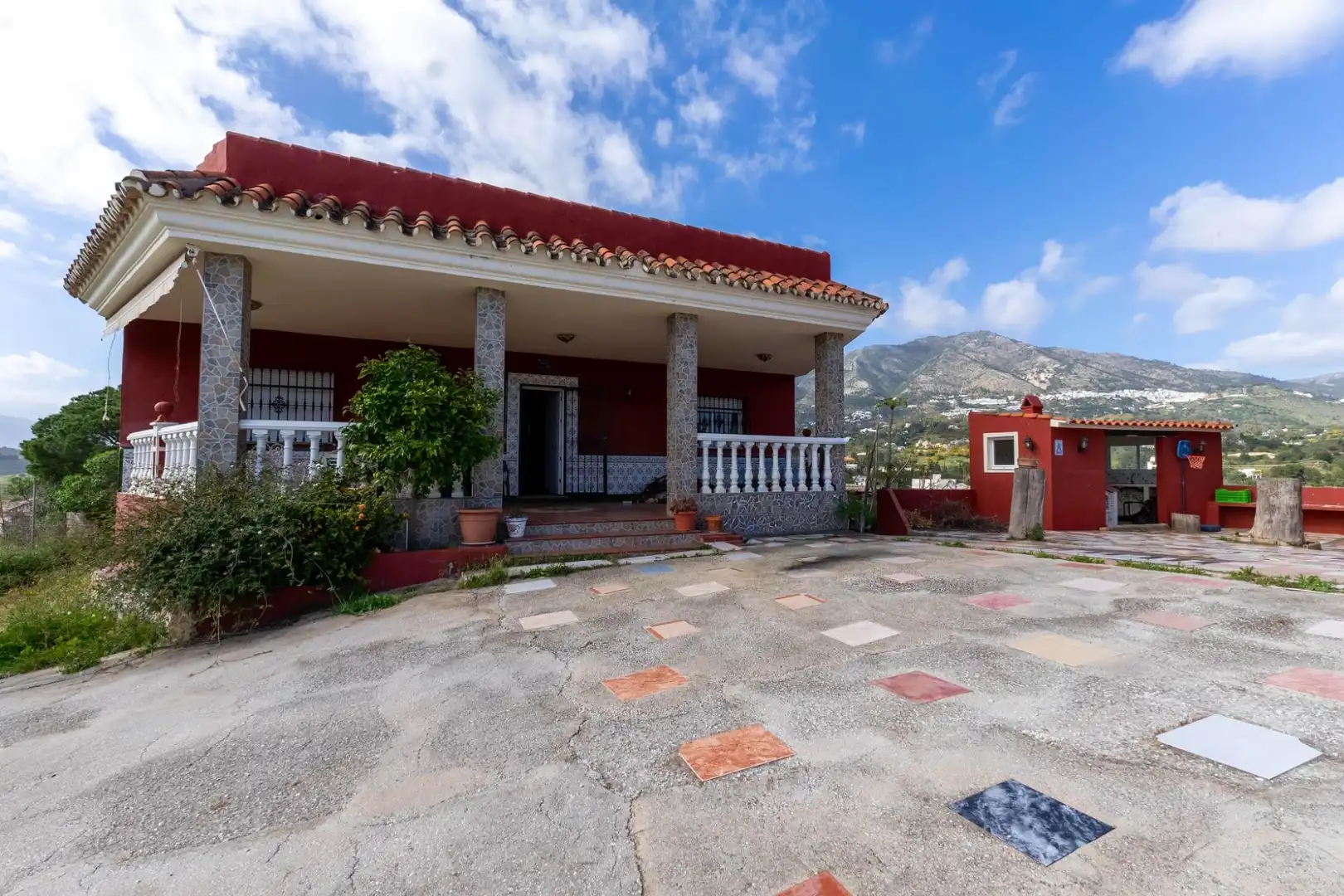 Exterior view of Country homes for sale in Mijas  with Air Conditioner, Private garden and Terrace