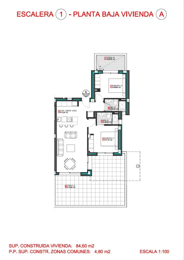Apartamento con piscina en venta en Nueva Torrevieja - Aguas Nuevas, imagen 9