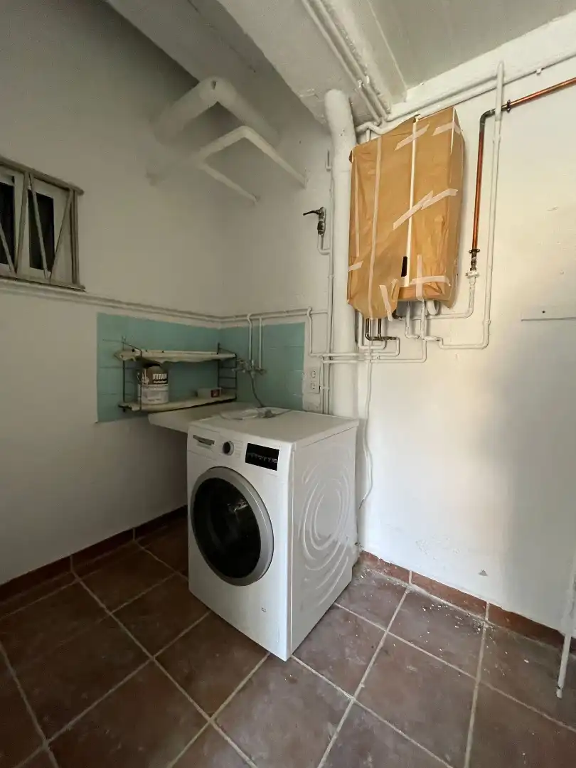 Cocina de Finca rústica en venta en Tiana con Calefacción, Jardín privado y Parquet