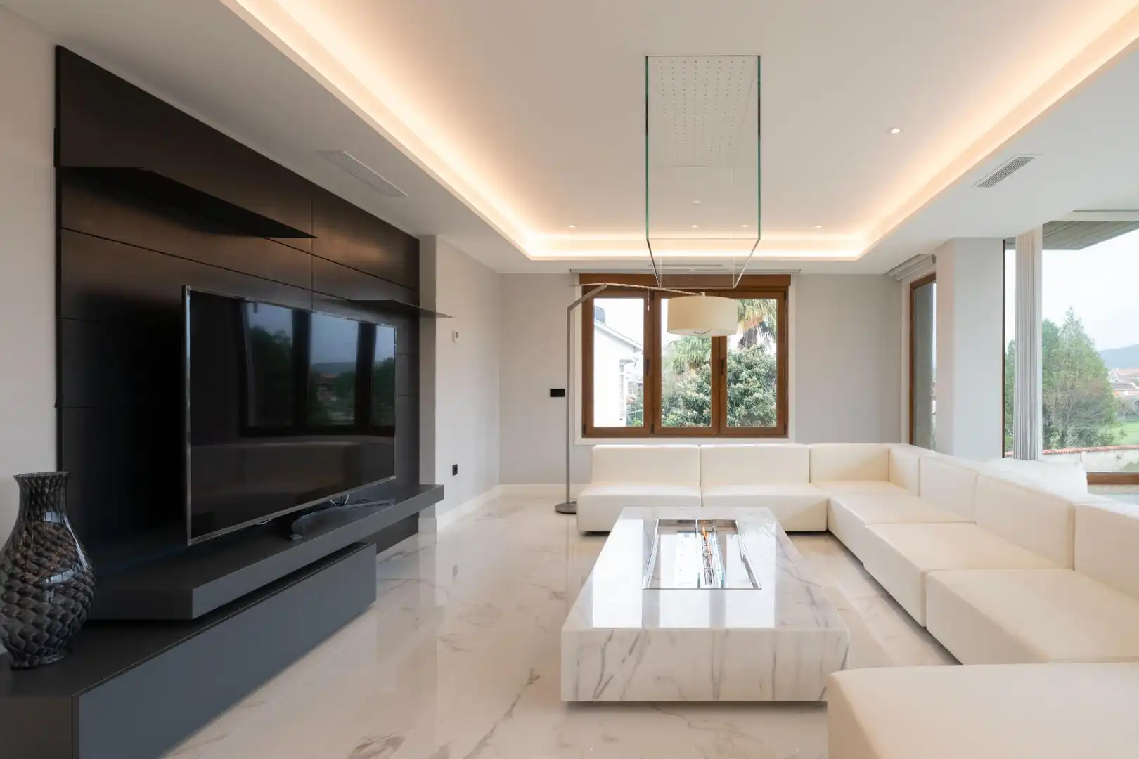 Sala de estar de Casa o chalet en venta en Vilagarcía de Arousa