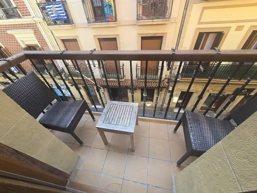 Balcony of Flat for rent in Donostia - San Sebastián   with Heating and Balcony