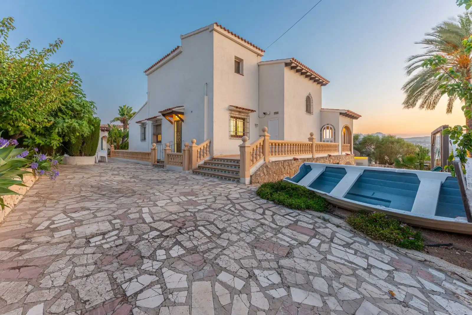 Vista exterior de Casa o chalet en venta en Moraira con Aire acondicionado, Calefacción y Terraza