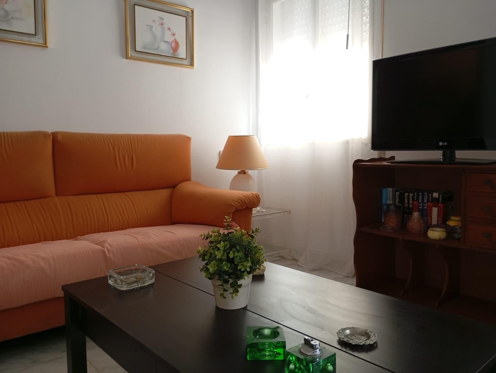 Living room of Flat for sale in  Cádiz Capital