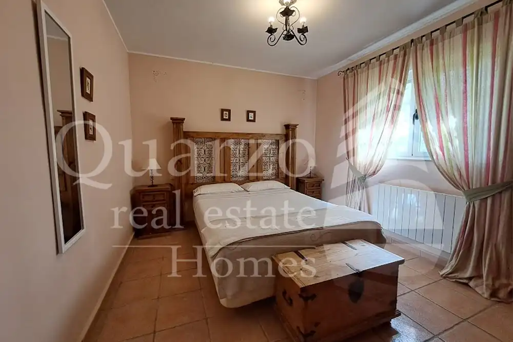 Bedroom of Houses for sale in Herrera de Alcántara  with Air Conditioner, Terrace and Furnished