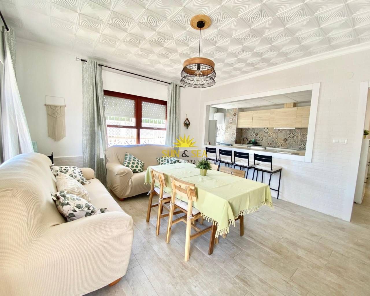 Dining room of House or chalet to rent in San Pedro del Pinatar  with Air Conditioner, Heating and Furnished