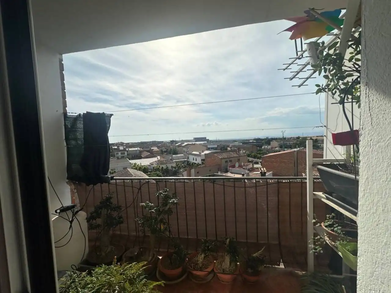 Balcony of Flat for sale in Cervera  with Air Conditioner, Heating and Storage room