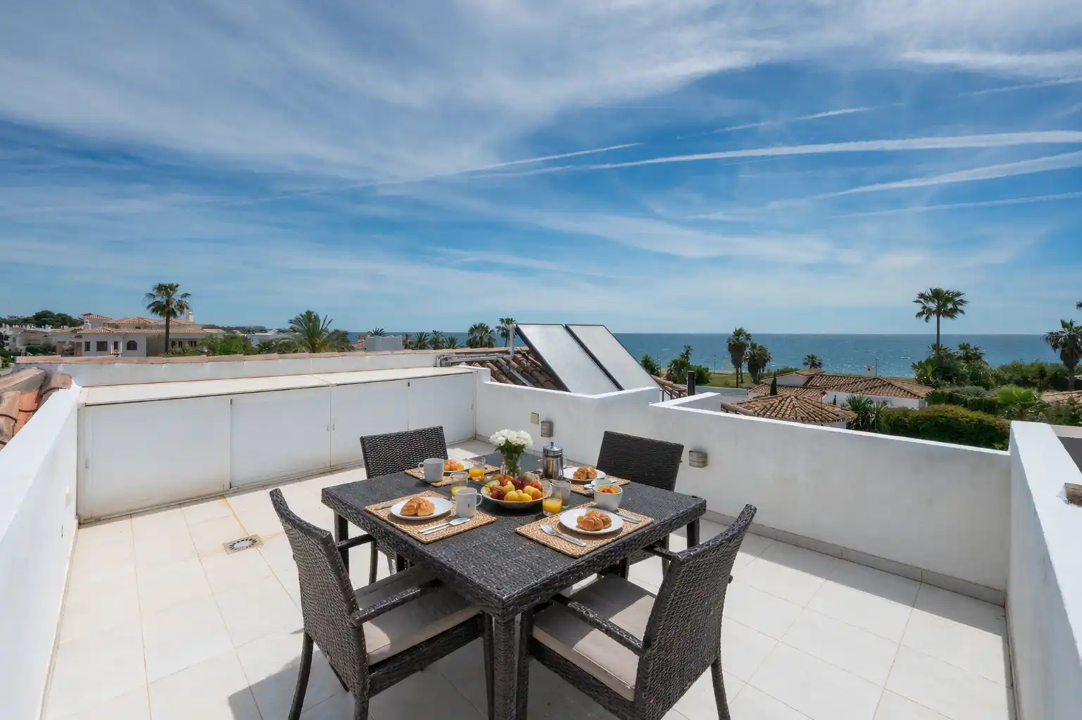 Terrace of Houses for sale in Estepona  with Air Conditioner, Private garden and Terrace