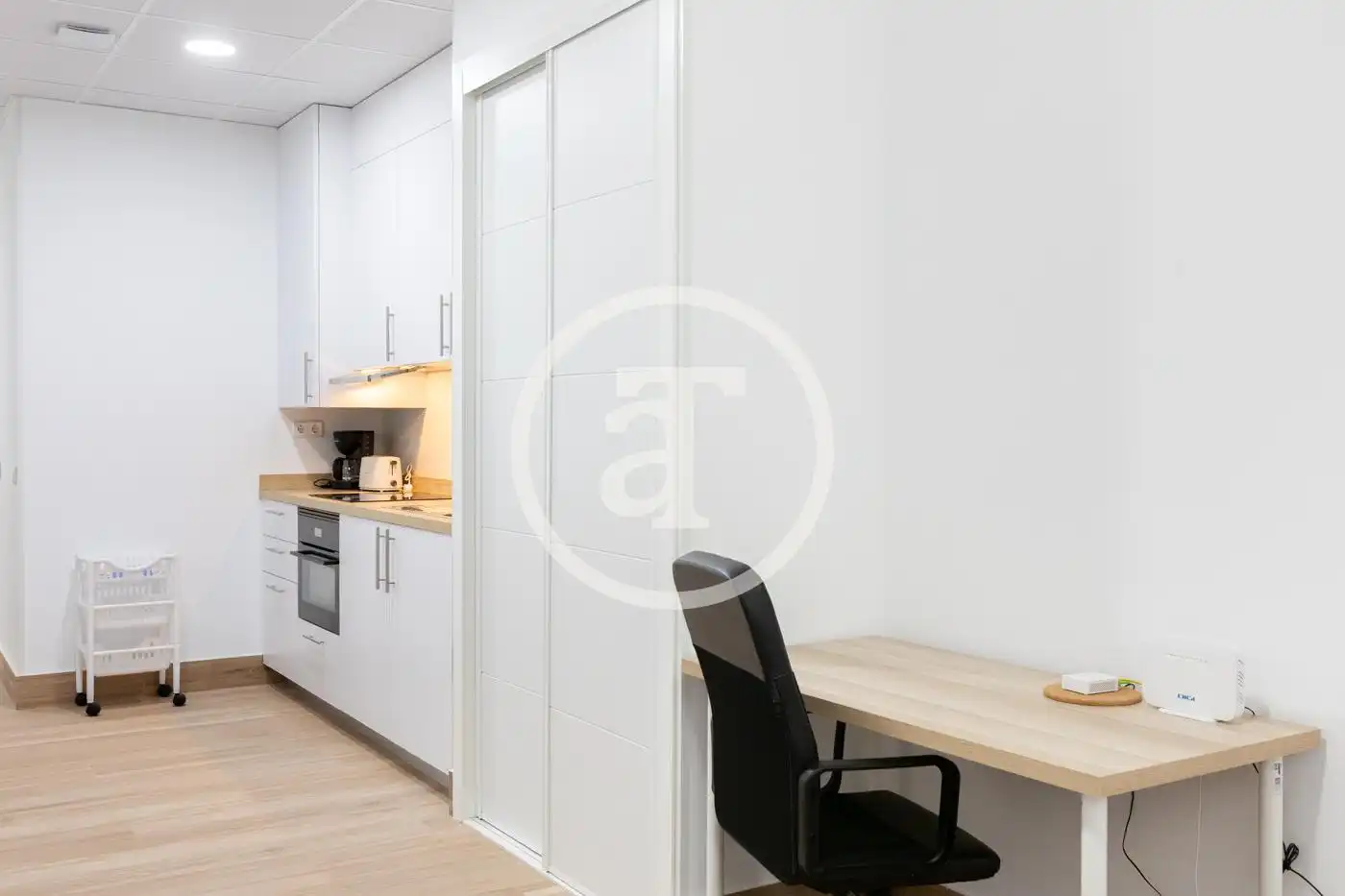 Estudio de alquiler en Madrid con Calefacción, Amueblado y Horno