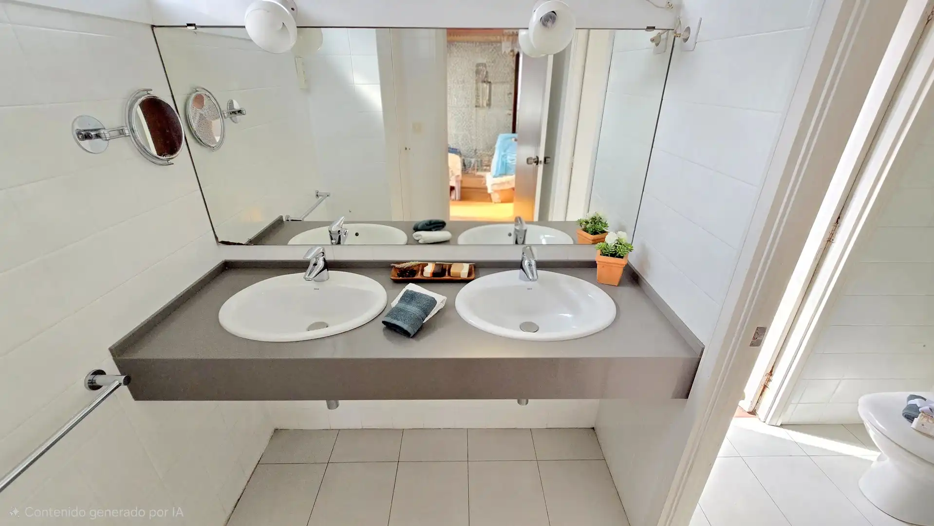 Badezimmer von Wohnung zum Verkauf in Vigo  mit Heizung, Parkett und Abstellraum
