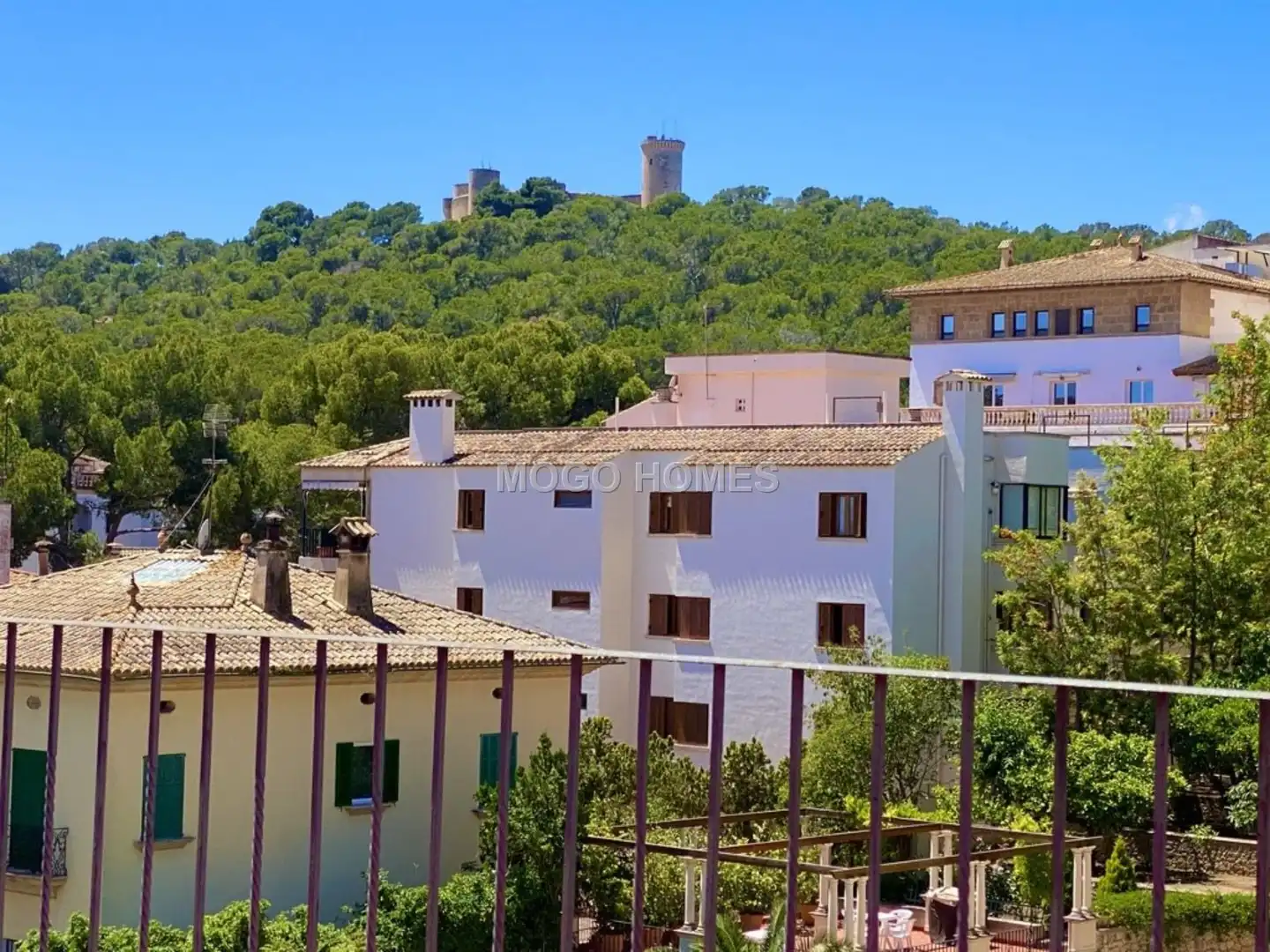 Exterior view of Attic for sale in  Palma de Mallorca  with Air Conditioner, Parquet flooring and Terrace