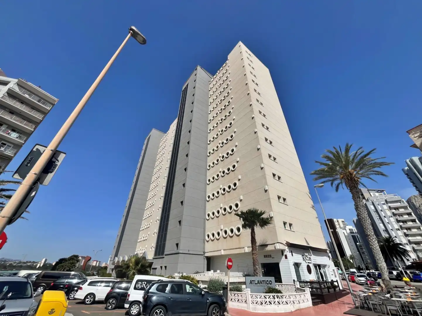 Exterior view of Apartments for sale in Calpe / Calp  with Air Conditioner, Heating and Private garden