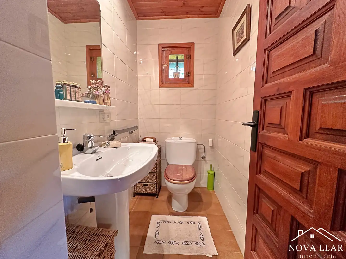 Baño de Casa o chalet en venta en Ribes de Freser con Calefacción, Jardín privado y Parquet