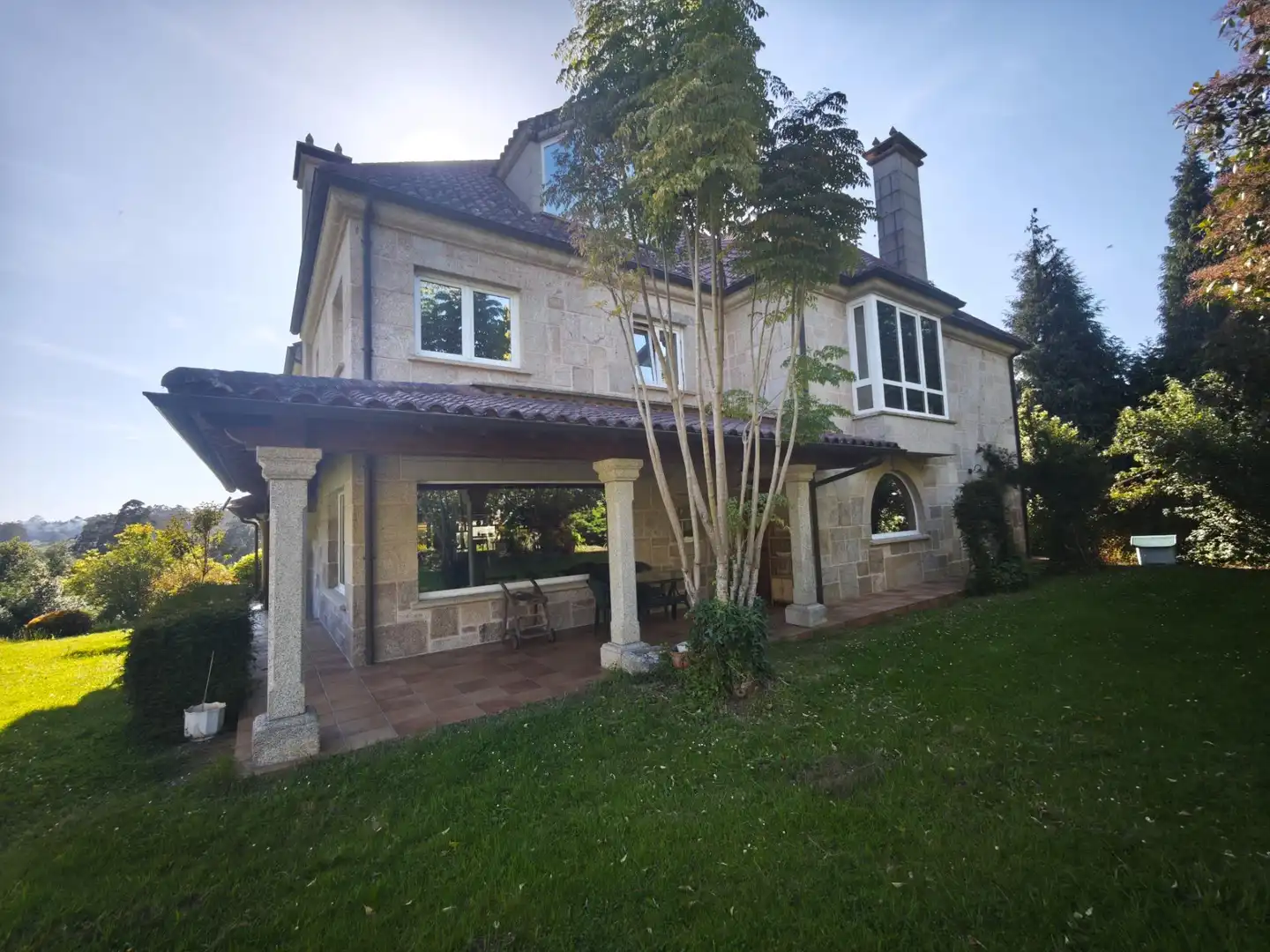 Exterior view of Houses for sale in Vilarmaior  with Heating, Private garden and Storage room