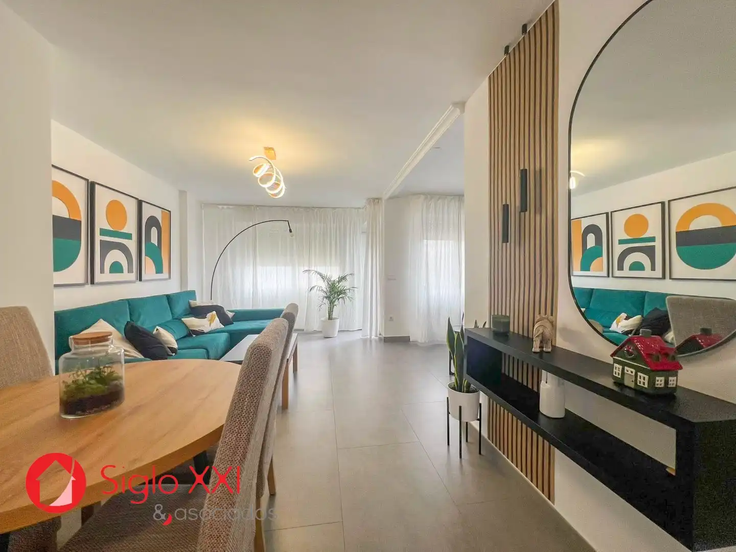 Wohnzimmer von Wohnung zum Verkauf in Vila-real mit Klimaanlage, Terrasse und Balkon
