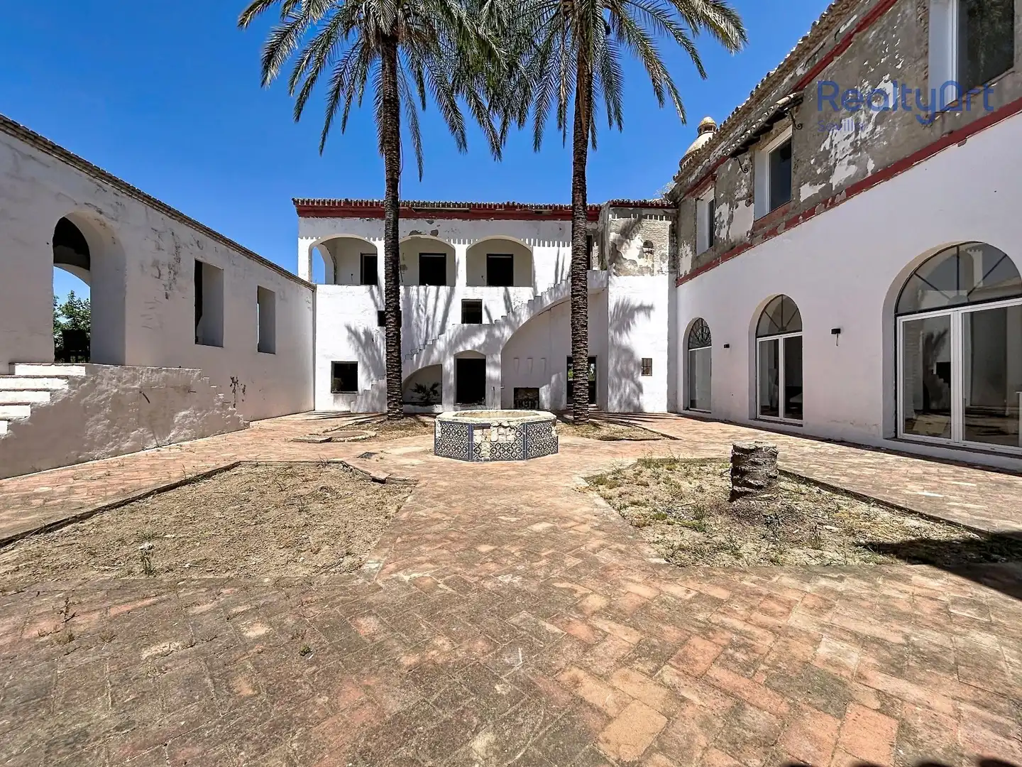 Vista exterior de Finca rústica en venta en Bollullos de la Mitación con Jardín privado y Piscina