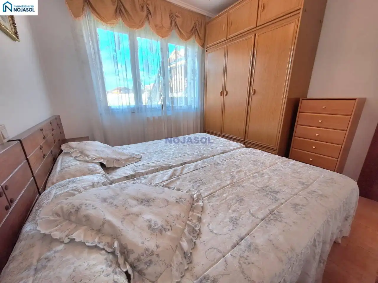 Dormitori de Casa o xalet de lloguer en Noja amb Calefacció, Jardí privat i Moblat