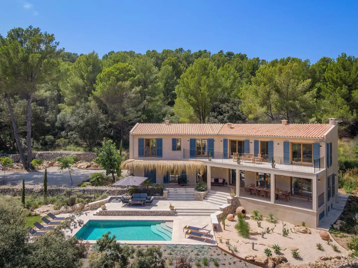 Exterior view of Houses for rent in Pollença  with Air Conditioner, Terrace and Storage room