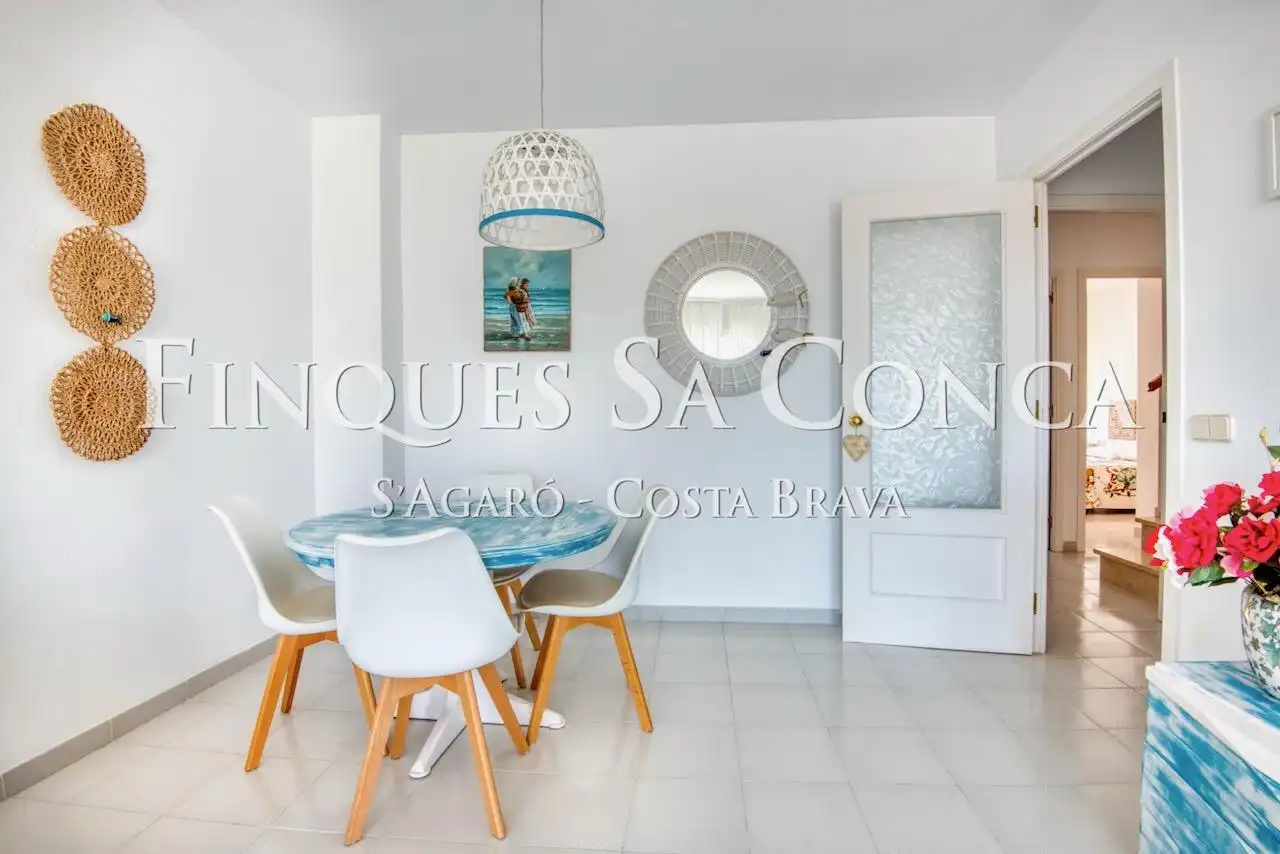 Menjador de Apartament en venda en Sant Feliu de Guíxols amb Calefacció