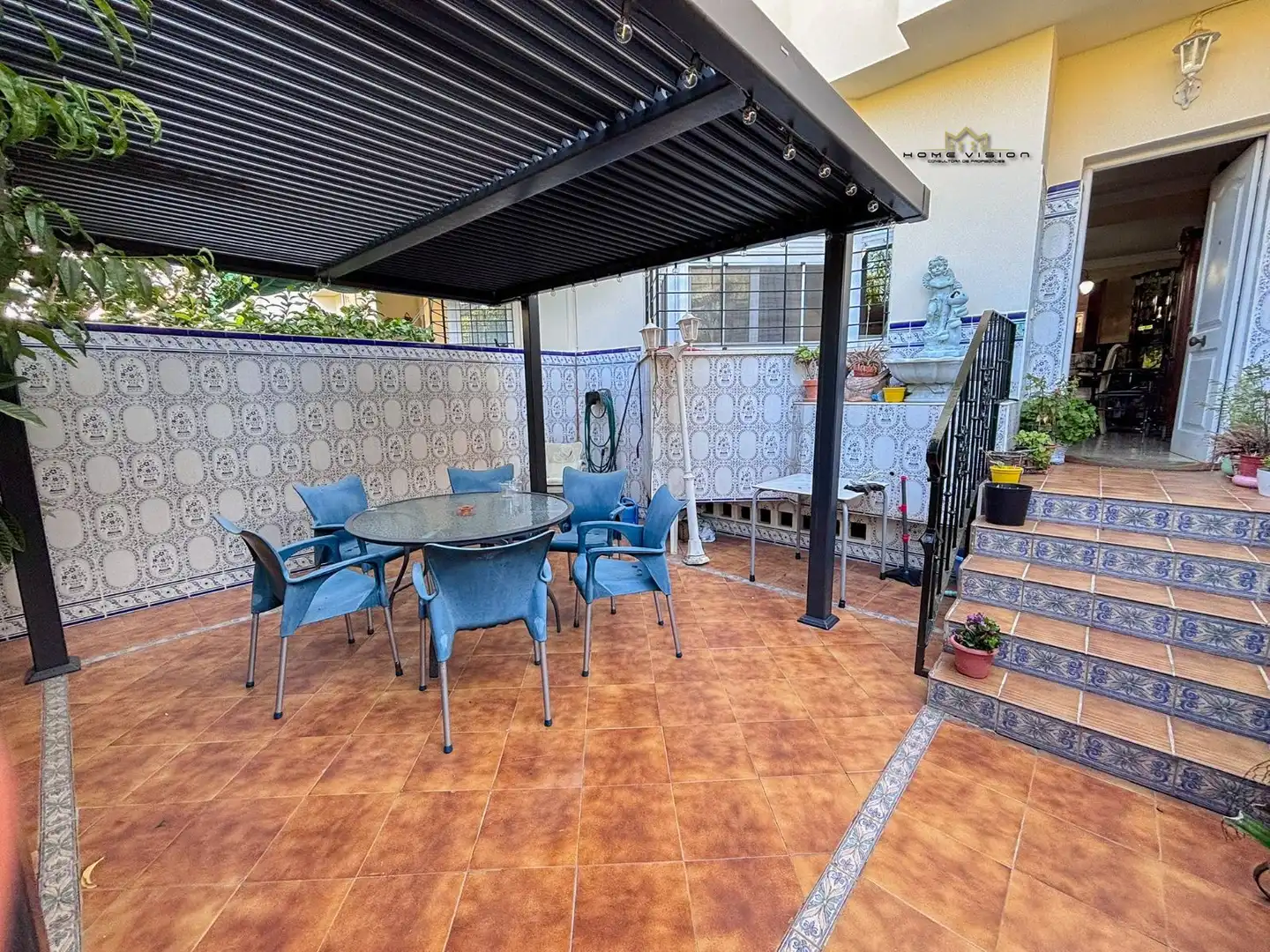 Terraza de Casa adosada en venta en Jerez de la Frontera con Aire acondicionado, Calefacción y Terraza