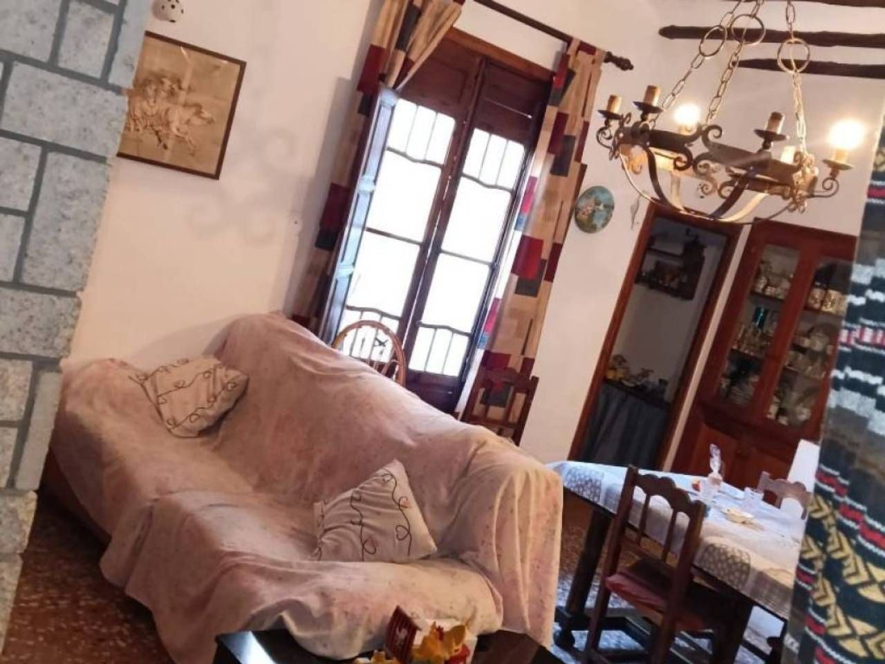 Sala d'estar de Finca rústica en venda en Quatretondeta