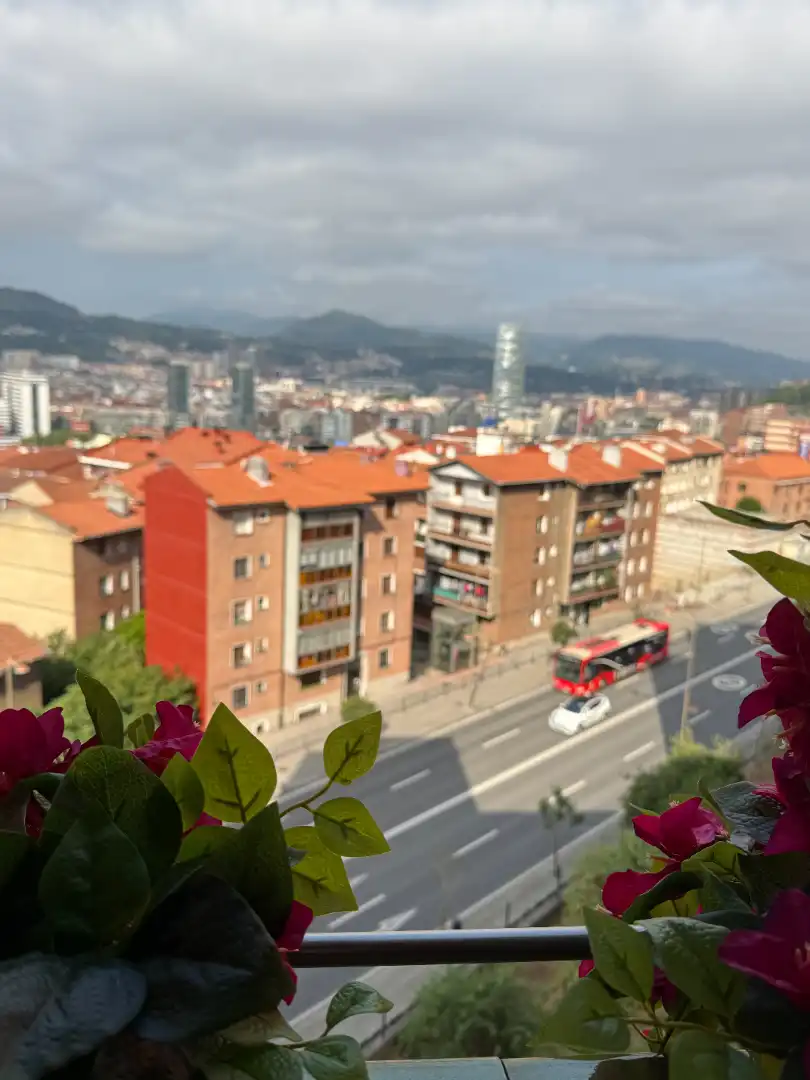 Vista exterior de Pis en venda en Bilbao  amb Calefacció, Moblat i Rentadora