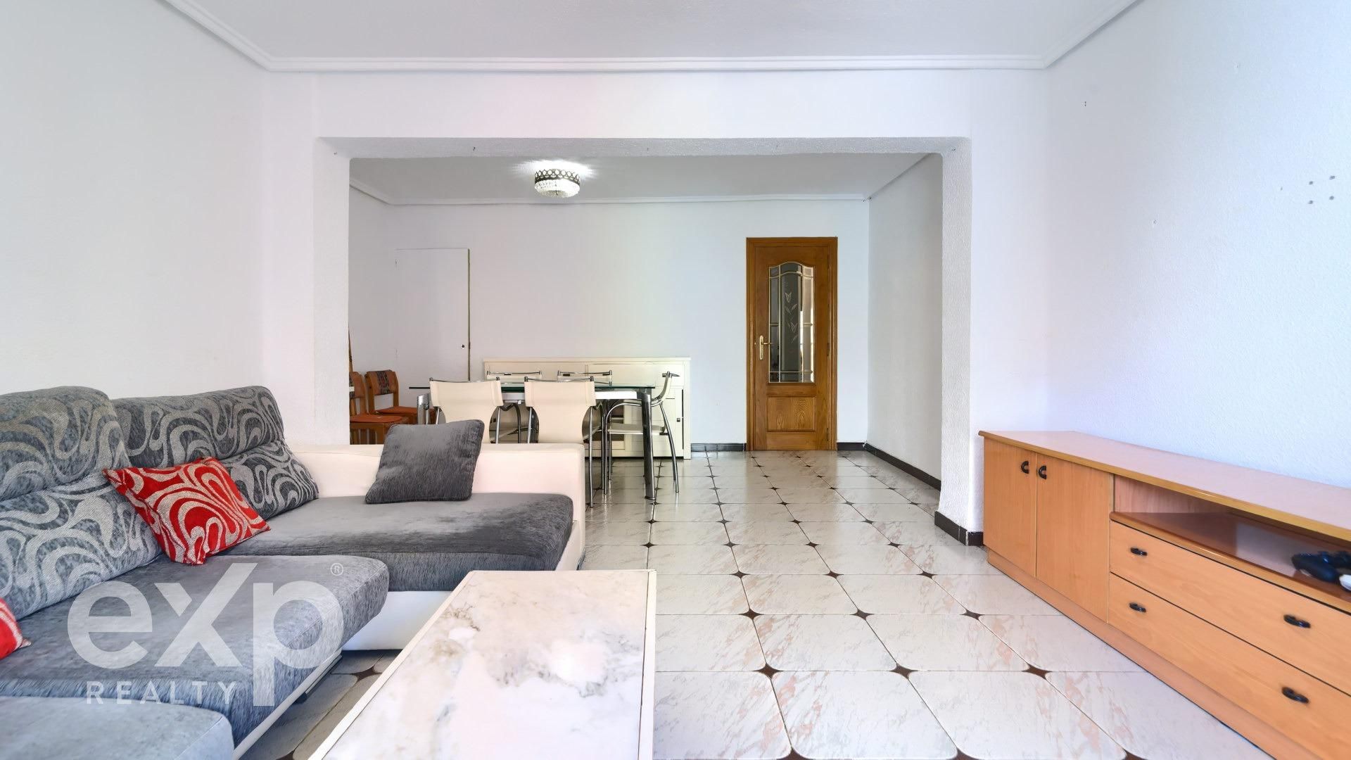 Living room of Flat for sale in  Valencia Capital  with Air Conditioner, Terrace and Storage room