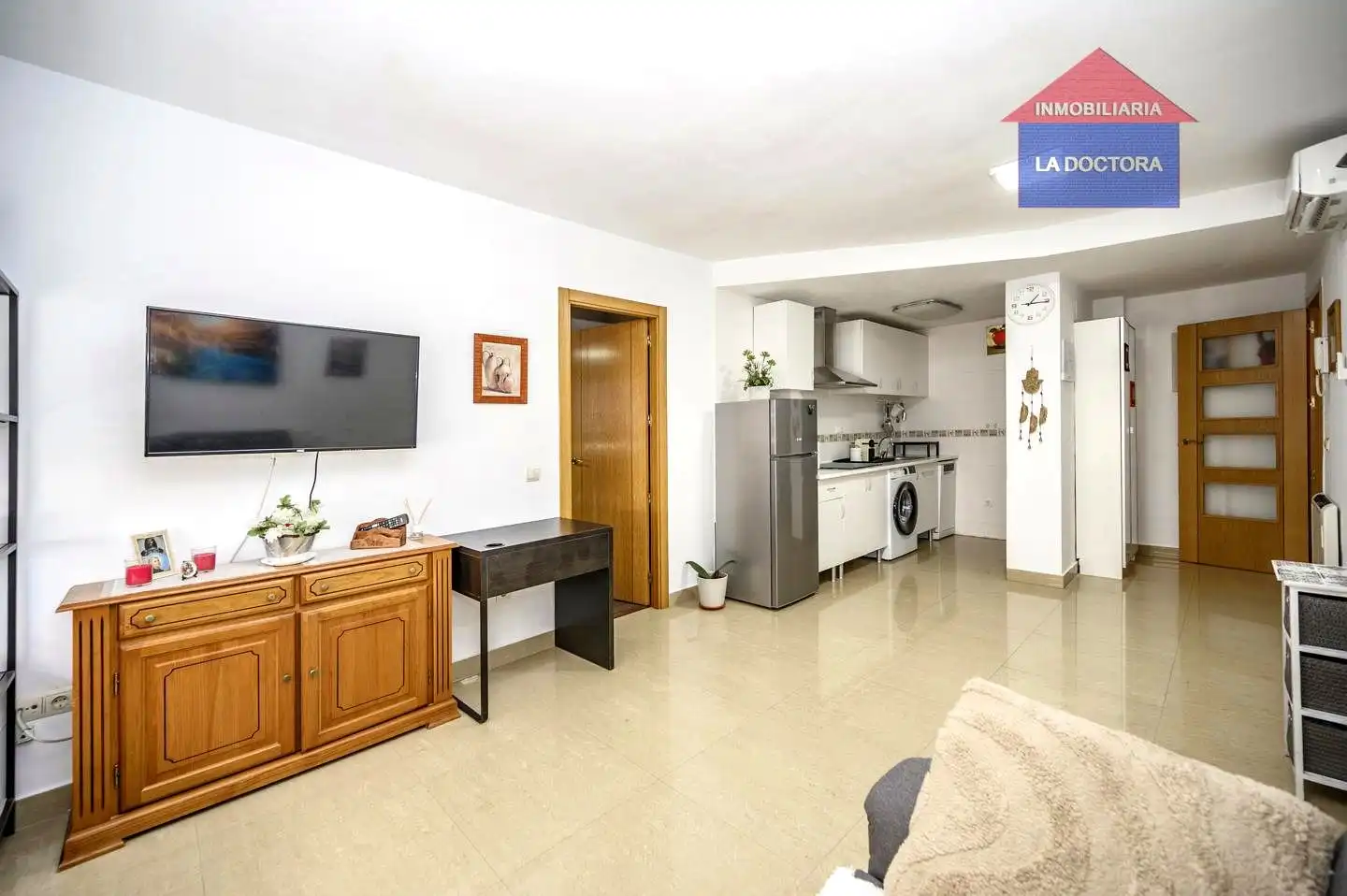 Sala de estar de Piso en venta en El Álamo con Aire acondicionado, Calefacción y Trastero
