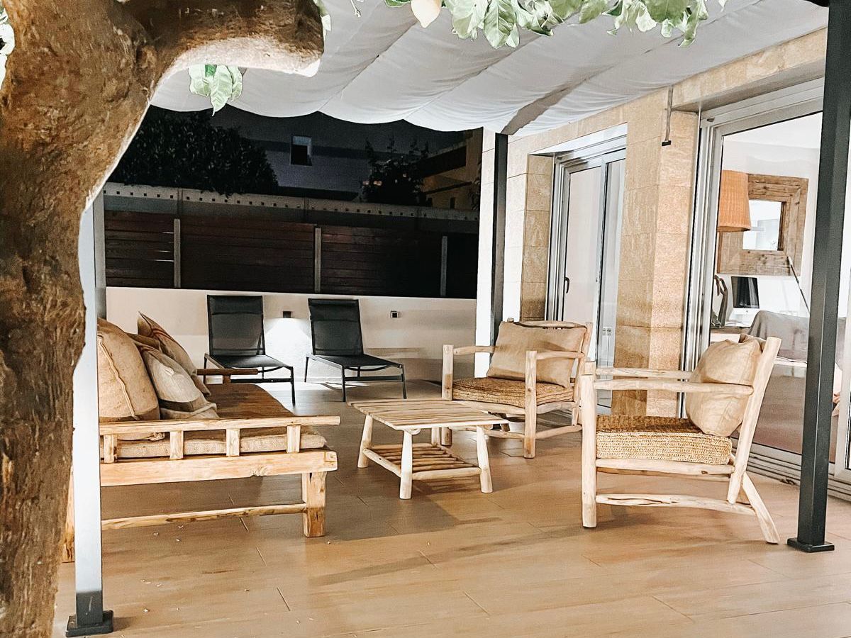 Terrace of Flat to rent in Sant Cugat del Vallès  with Heating, Private garden and Oven