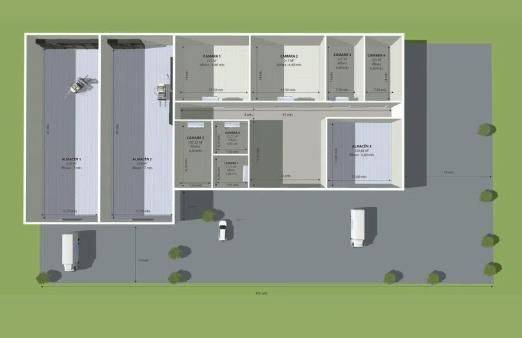 Nave industrial en Alquiler en El Beato