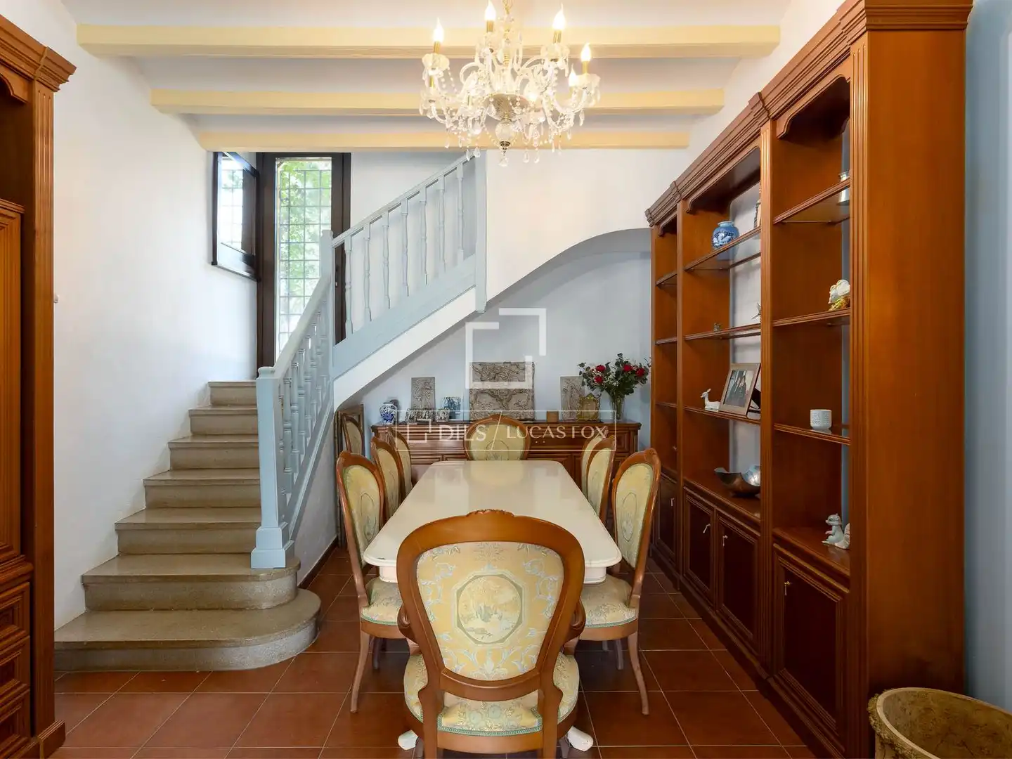 Comedor de Finca rústica en venta en Vilassar de Dalt con Jardín privado
