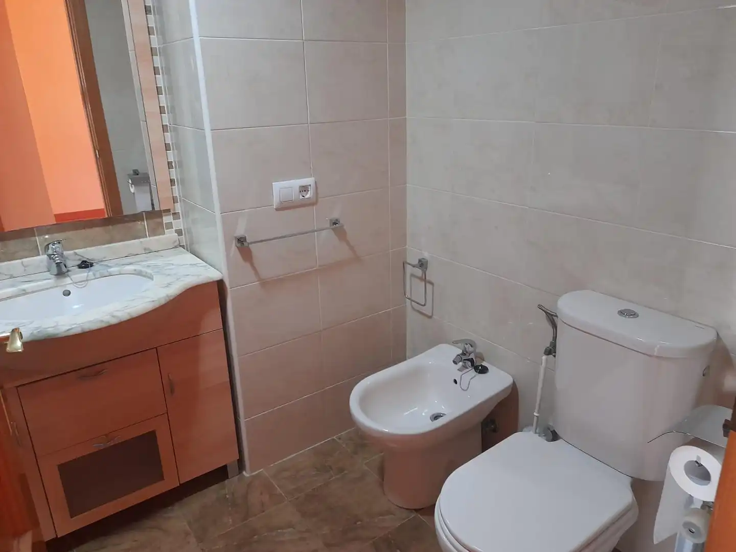 Badezimmer von Wohnung zum Verkauf in Cáceres mit Heizung, Terrasse und Abstellraum