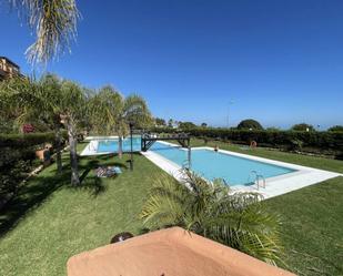 Swimming pool of Attic to rent in Estepona  with Air Conditioner, Heating and Private garden