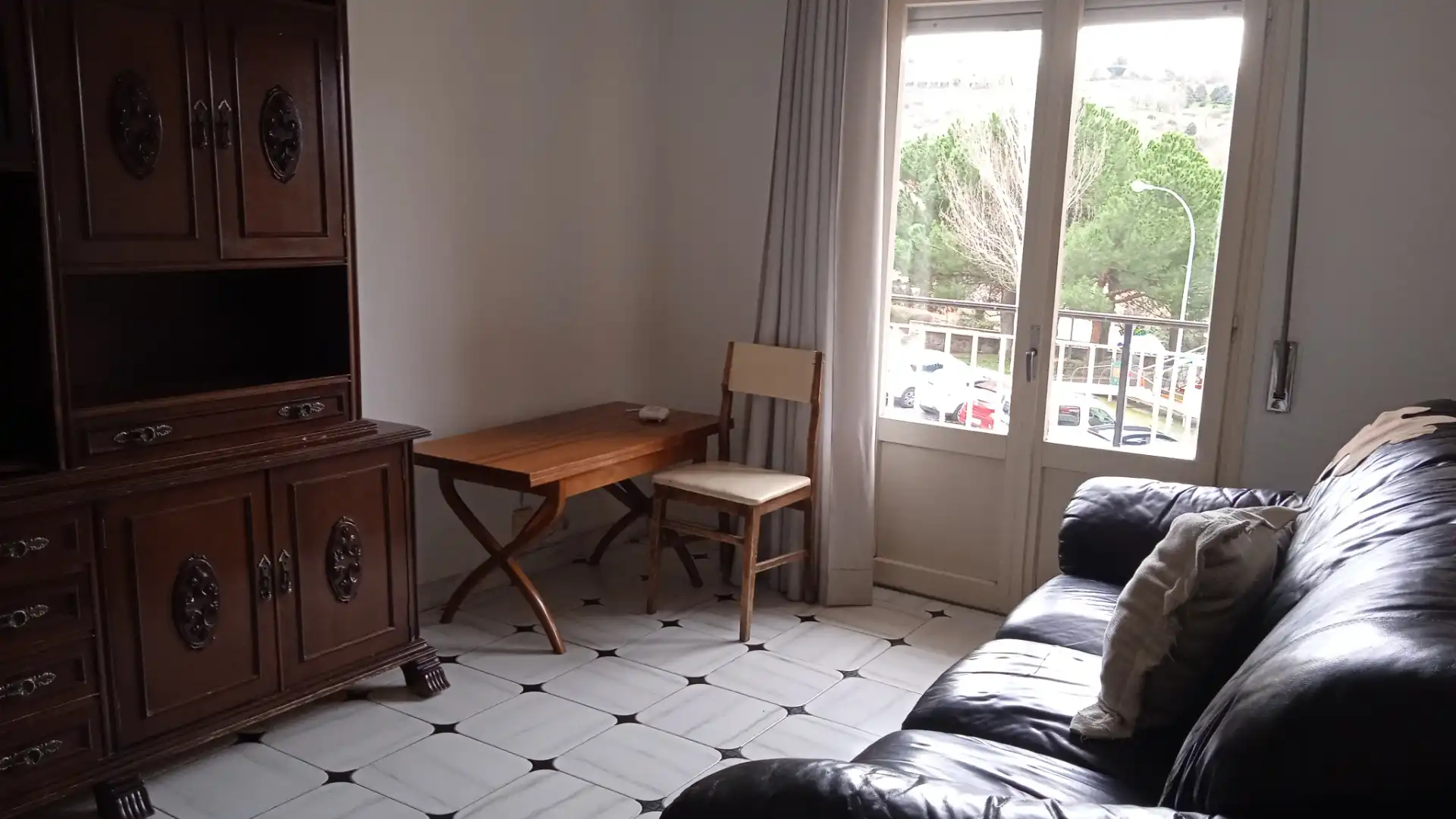 Wohnzimmer von Wohnung zum Verkauf in Segovia mit Heizung, Terrasse und Möbliert