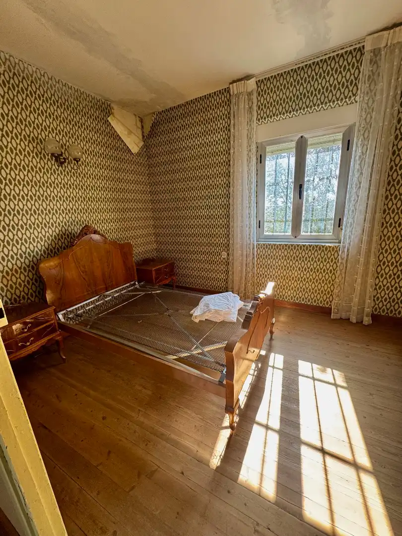 Dormitori de Casa o xalet en venda en Cervatos de la Cueza amb Calefacció, Jardí privat i Terrassa