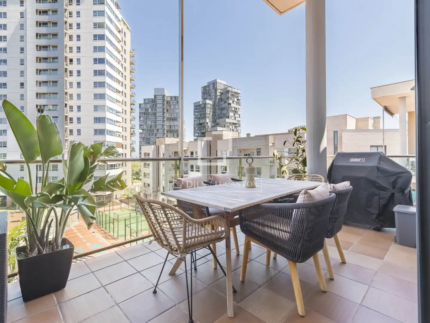 Terrace of Flat for sale in Barcelona  with Air Conditioner, Private garden and Terrace