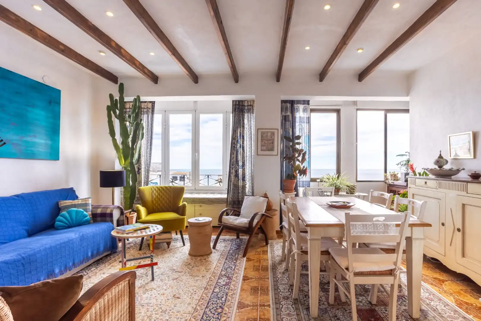 Sala de estar de Ático en venta en Altea con Aire acondicionado