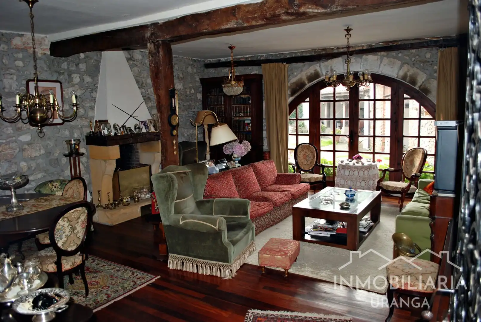 Wohnzimmer von Haus oder Chalet zum Verkauf in Ribamontán al Mar mit Heizung, Privatgarten und Terrasse
