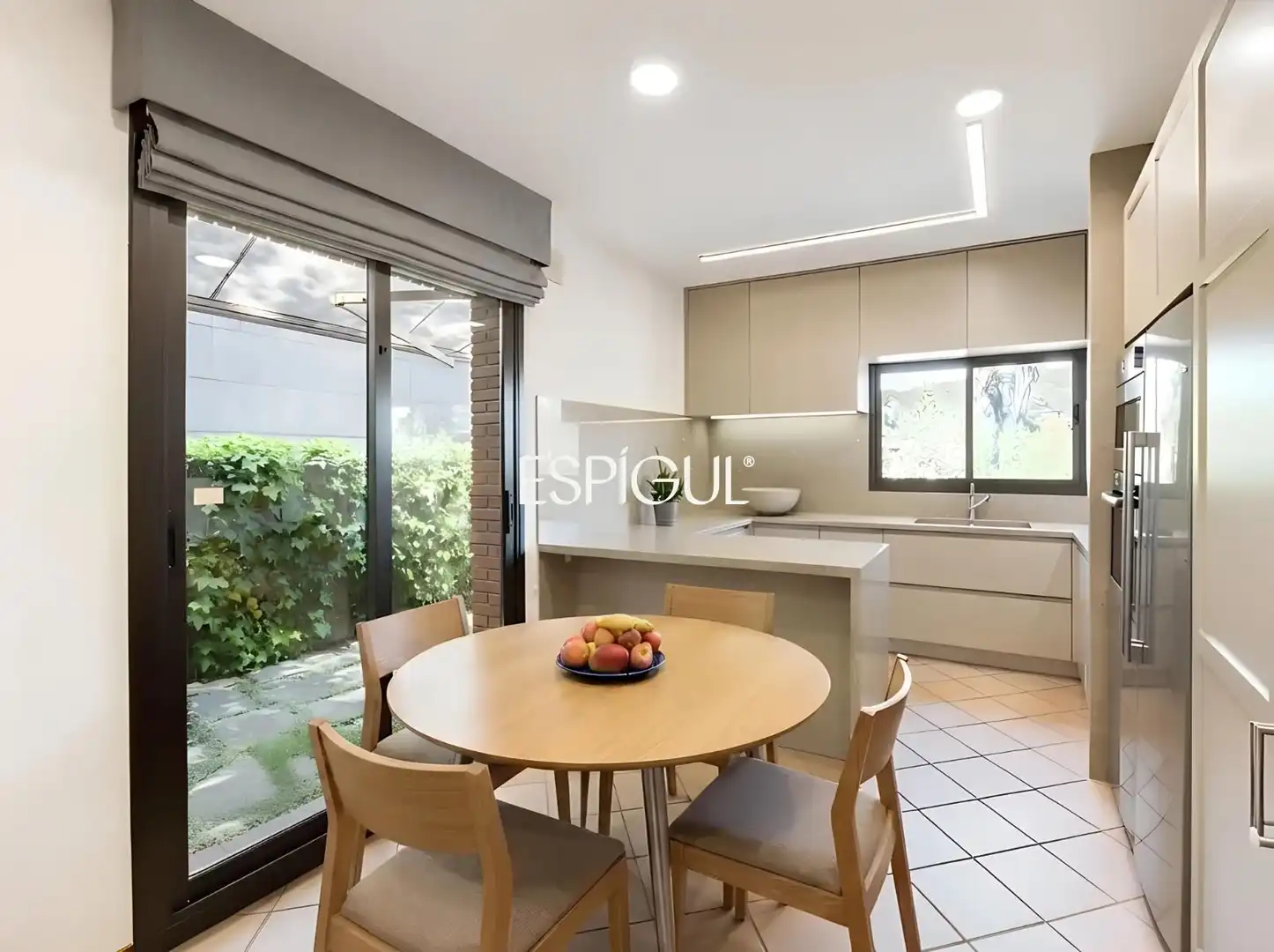 Kitchen of Houses for sale in Sant Cugat del Vallès  with Air Conditioner, Heating and Storage room