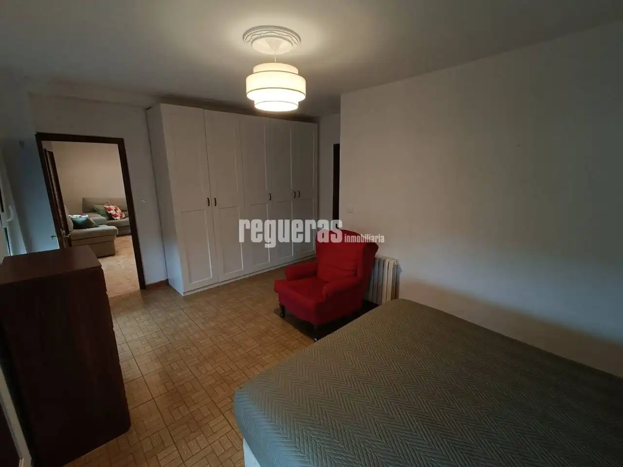 Bedroom of Houses for rent in Avilés  with Heating, Private garden and Furnished