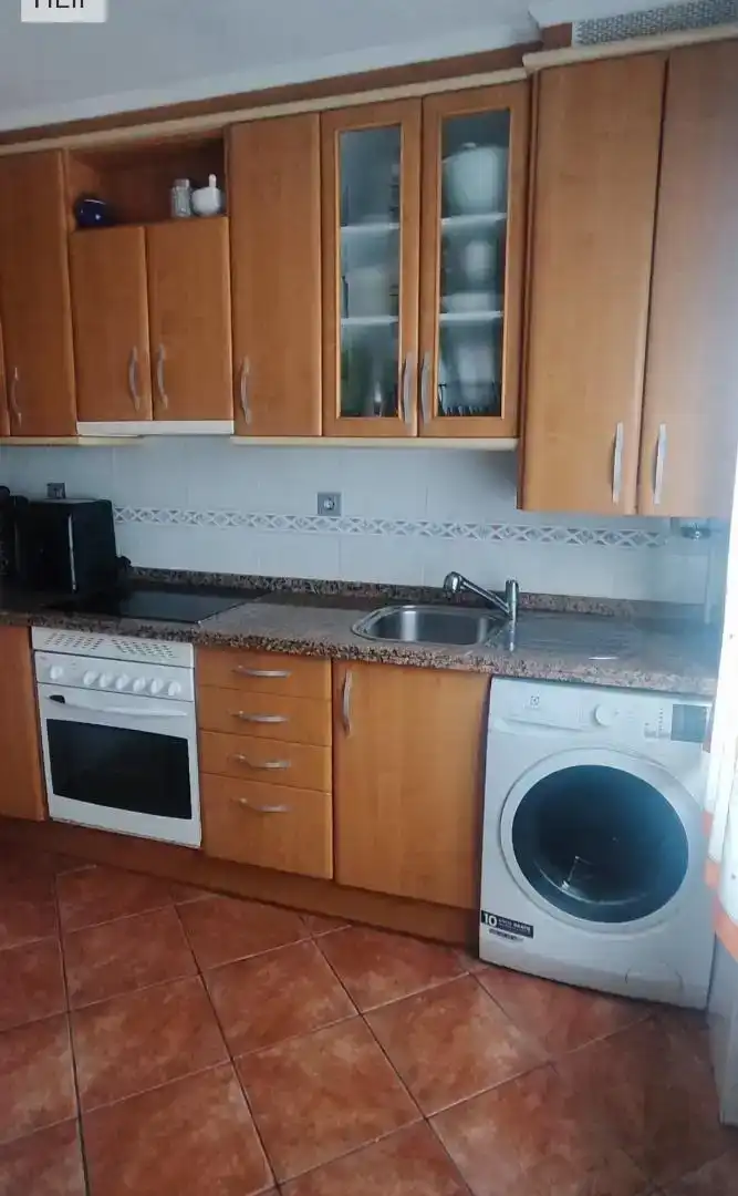 Küche von Wohnung zum Verkauf in Gijón 