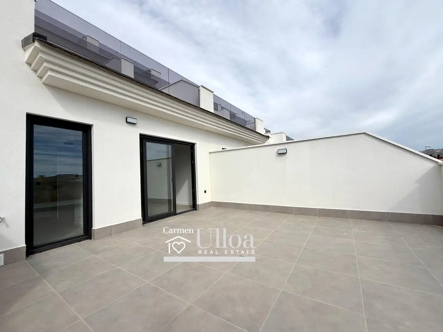 Terrasse von Wohnung zum Verkauf in Mutxamel mit Klimaanlage, Heizung und Privatgarten