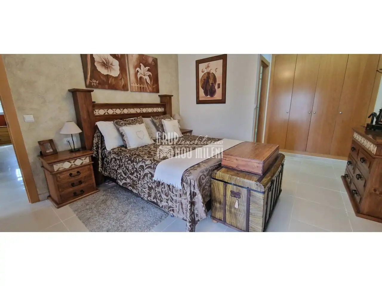 Bedroom of Houses for sale in Picassent  with Air Conditioner, Private garden and Terrace